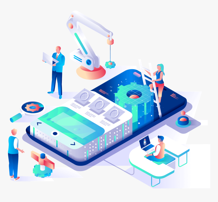 7 Easy Python Projects You Can Finish over a Weekend - AR Innovations 676 6766382 isometric mobile app development hd png download 1 - AR Innovations